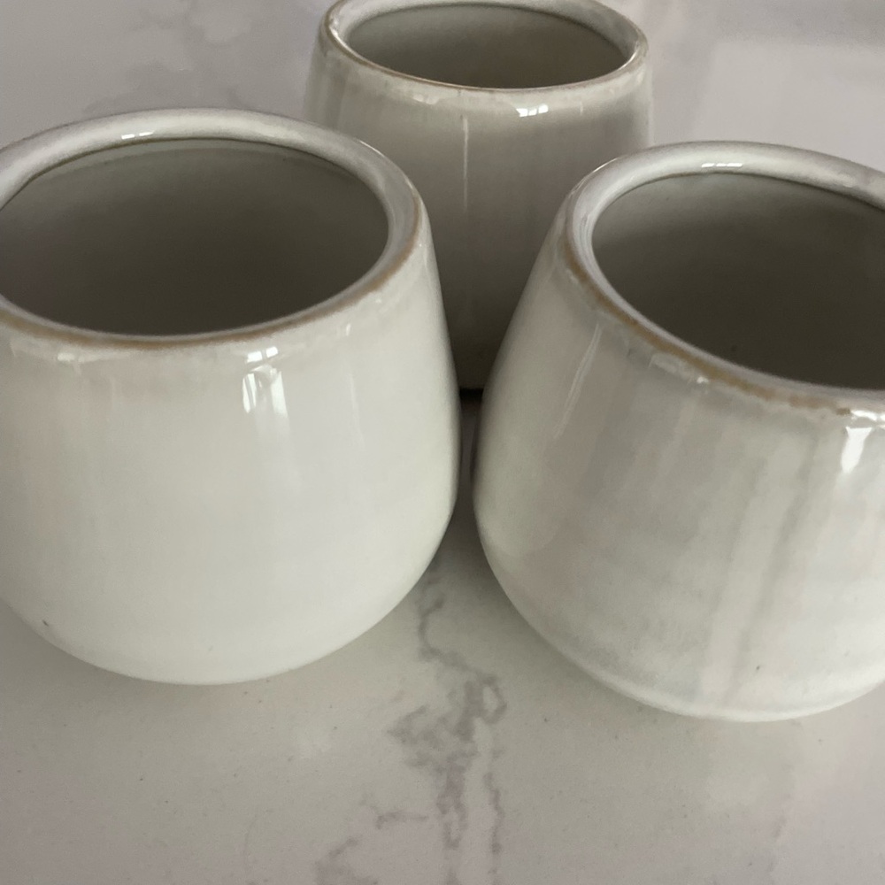 White Ceramic Vessel Set